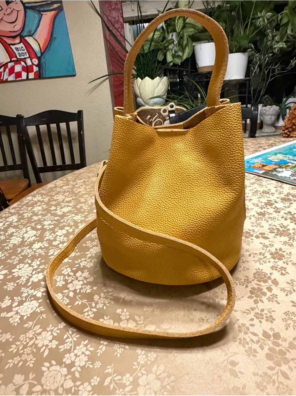 Portland Leather Sunshine Belle Large Bucket Bag